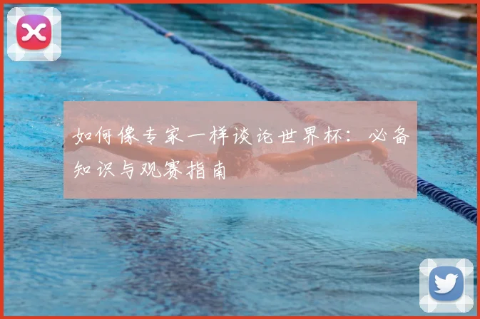 如何像专家一样谈论世界杯:必备知识与观赛指南