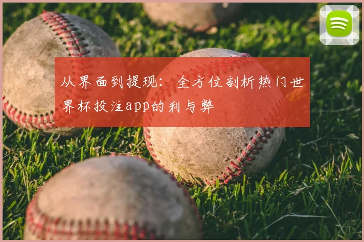 从界面到提现：全方位剖析热门世界杯投注app的利与弊